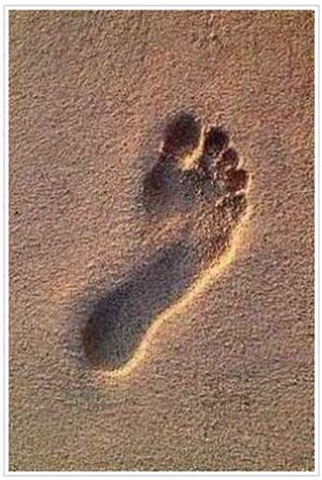 Famous picture of baby footprint from cutebabyphotocontest.info 